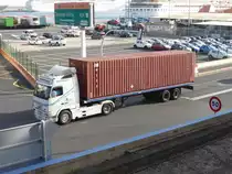 13.01.2017,Volvo in Santa Cruz de Tenerife.