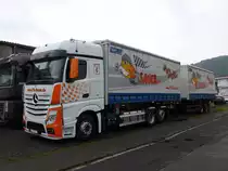 Mercedes-Benz Actros 2540 aufgenommen am 12.06.2016