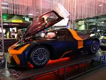 KTM X-Bow GT4 auf der International Motor Show in Luxembourg, 20.11.2016