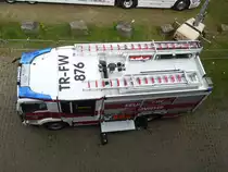 MAN TGM 13.290 HLF20 der Berufsfeuerwehr Trier im Servicepark der Deutschland-Rallye, 19.08.2016