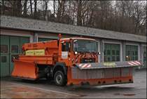 Der MAN 19.364 wartet nun auf den Einsatz. (21.11.2008)