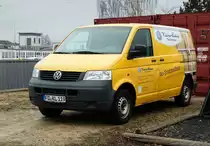 =VW T5 als Ersatzpostbote von Kircher-Ludwig, Fulda im 02-2017