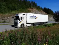 VOLVO-500 macht Rast in der Nähe von Narvik/N; 160722