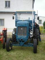 Dieser Aktivist war beim Bulldogtreffen in Berbersdorf vertreten