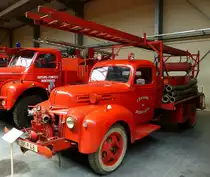 Ford, ehemalige Feuerwehr der Gemeinde Sigolsheim/Elsa�, Feuerwehrmuseum Ferrette, Mai 2016