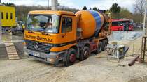 Mercedes Benz Actros 4140 - Naumann Beton - 17.04.2015 in Melsungen