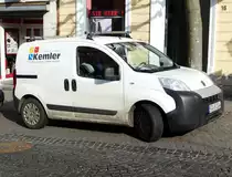 =Fiat Doblo der Firma KEMLER steht im Februar 2017 in 36088 Hünfeld
