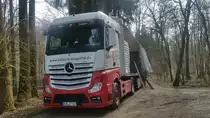 Mercedes Benz Actros 1845 - Bellen Transporte - 23.03.2015 im Sauerland