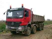 Mercedes Benz Actros 4144 - Maaßen Transporte - 02.11.2011 in Wanlo