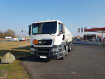 MAN TGS Tanksattelzug am 15.02.17 in Erlensee