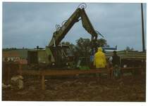 T 174/2 beim Aushub einer Baugrube in Herreden Februar 1996