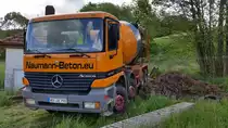Mercedes Benz Actros 4140 - Naumann Beton - 19.05.2015 in Unter-Schwarz