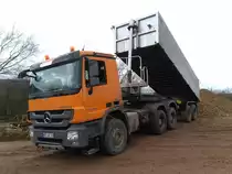 Mercedes Benz Actros 2644 - Naumann Beton - 21.03.2016 in Bischhausen