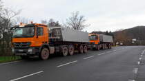 Mercedes Benz Actros 2644 - Naumann Beton - 16.01.2016 in Waldkappel
