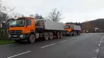 Mercedes Benz Actros 2644 - Naumann Beton - 16.01.2016 in Waldkappel