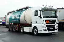 =MAN Silozug rastet auf dem Autohof Fulda Nord im Februar 2017