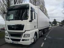 MAN TGX 18.440 - Bellen Transporte - 27.04.2013 in Mönchengladbach