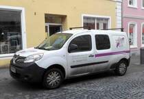 =Renault Kangoo der Firma  HASENPFLUG  steht im Februar 2017 in 36088 Hünfeld