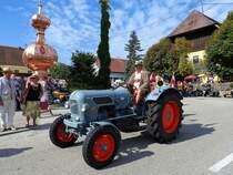 EICHER-Tiger; trifft in Rottenbach zur Oldtimerveranstaltung ein; 160904