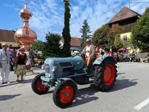 EICHER-Tiger; trifft in Rottenbach zur Oldtimerveranstaltung ein; 160904