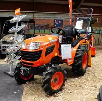 =Kubota B1620 steht im Februar 2017 bei der Hessischen Landwirtschaftsausstellung in Alsfeld