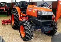 =Kubota L3200 steht im Februar 2017 bei der Hessischen Landwirtschaftsausstellung in Alsfeld