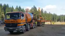 Mercedes Benz Actros 4140 - Naumann Beton - 26.10.2015 in Ersrode