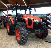 =Kubota M5111 steht im Februar 2017 bei der Hessischen Landwirtschaftsausstellung in Alsfeld