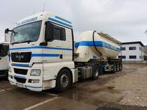 MAN TGX18.440, absolviert seine Wochenendruhe; 160516