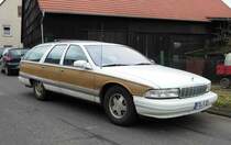 =Buick Roadmaster steht im Februar 2017 in Petersberg-Marbach