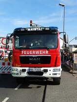 Feuerwehr Maintal Hochstadt MAN TGM HLF 20/16 (Florian Maintal 3-46-1) am 25.02.17 beim Faschingsumzug in Dörnigheim 