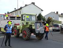 Mercedes Benz Trac am 25.02.17 beim Faschingsumzug in Maintal Dörnigheim