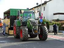 Fendt Vario 722 am 25.02.17 beim Faschingsumzug in Maintal Dörnigheim