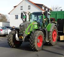 Fendt Vario 722 am 25.02.17 beim Faschingsumzug in Maintal Dörnigheim