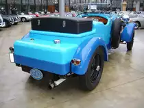 Heckansicht eines Delage D8 SS von 1931. Classic Remise Düsseldorf am 26.02.2017.