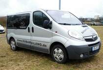 =Opel Vivaro steht im Februar 2017 bei der Hessischen Landwirtschaftsausstellung in Alsfeld