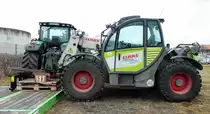 Claas Scorpion 7045 Plus steht im Februar 2017 in Alsfeld