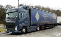 =Volvo FH rastet im Februar 2017 an der A7