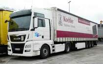 =MAN von  SLogistik  rastet im Februar 2017 an der A7