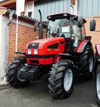 =Belarus 1523.4 steht im Februar 2017 bei der Hessischen Landwirtschaftsausstellung in Alsfeld