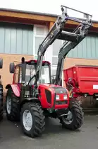 =Belarus 952.5 steht im Februar 2017 bei der Hessischen Landwirtschaftsausstellung in Alsfeld