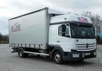 =MB Atego von  Intime  rastet im Februar 2017 auf dem Autohof Fulda-Nord