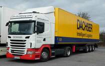 =Scania G 420 rastet im Februar 2017 auf dem Autohof Fulda-Nord