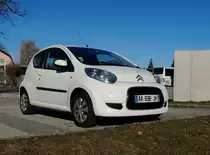 CITROEN-C1 mit französischem Kennzeichen; 170304