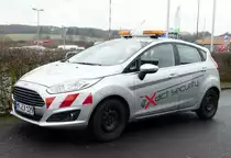 =Ford Fiesta von  exact security  steht im Februar 2017 bei der Hessischen Landwirtschaftsausstellung in Alsfeld