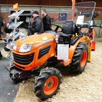 =Kubota B1620 steht im Februar 2017 bei der Hessischen Landwirtschaftsausstellung in Alsfeld