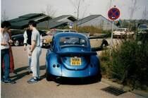 VW-K�fer 9980 HV 94 am Europatreffen 1986  50 Jahre K�fer 