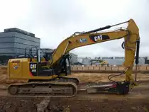 Caterpillar 320E L aufgenommen am 05.03.2017