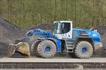 radlader liebherr aufgenommen am 03.03.2017.