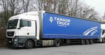 =MAN von  Targor Track  rastet im Februar 2017 auf dem Autohof Fulda-Nord